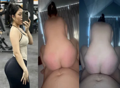 Cô bé cưỡi như máy bơm làm anh tét đỏ mông